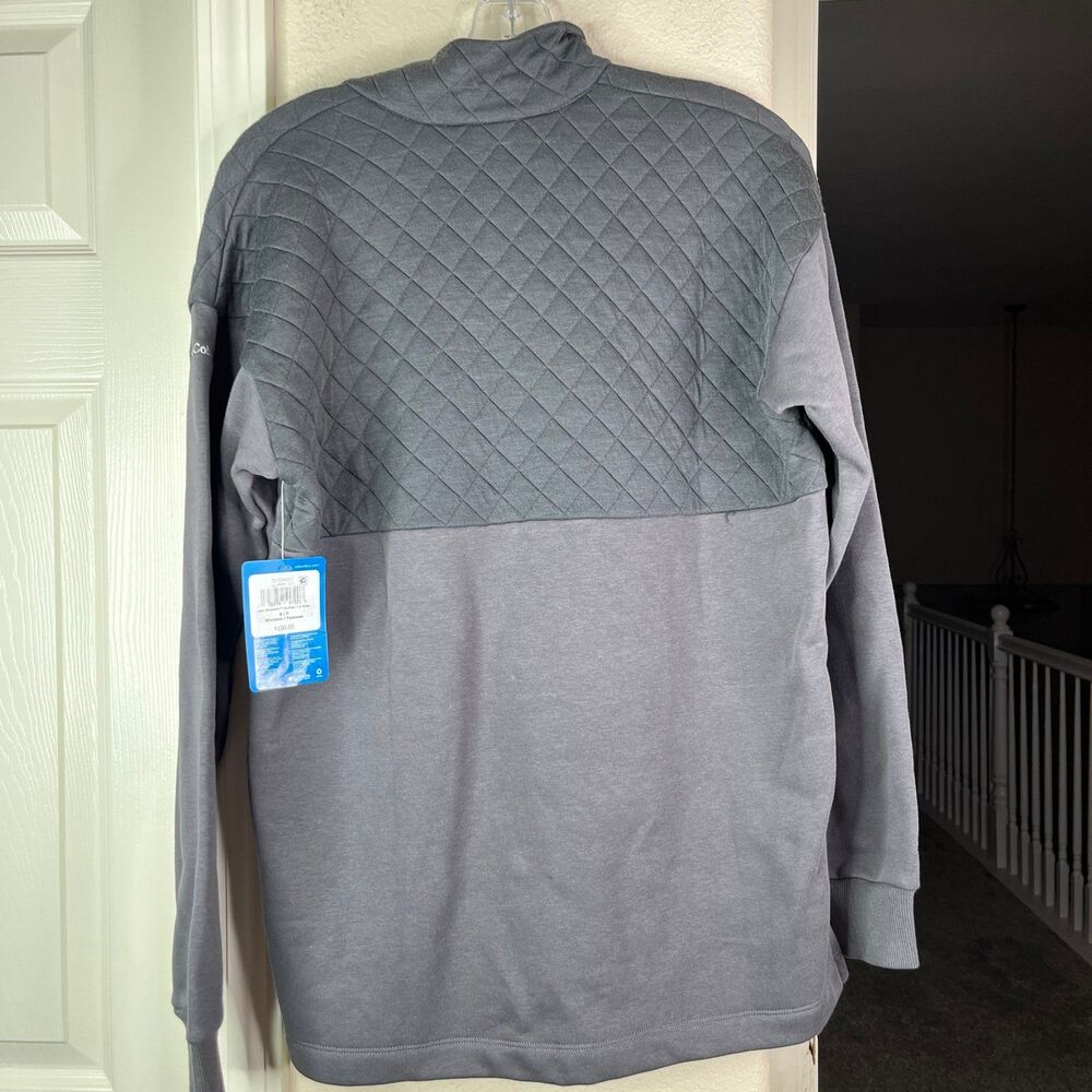 Columbia Women's Hart Mountain Quilted 1/2 Snap Sweater Size Small #561 - Picture 4 of 12